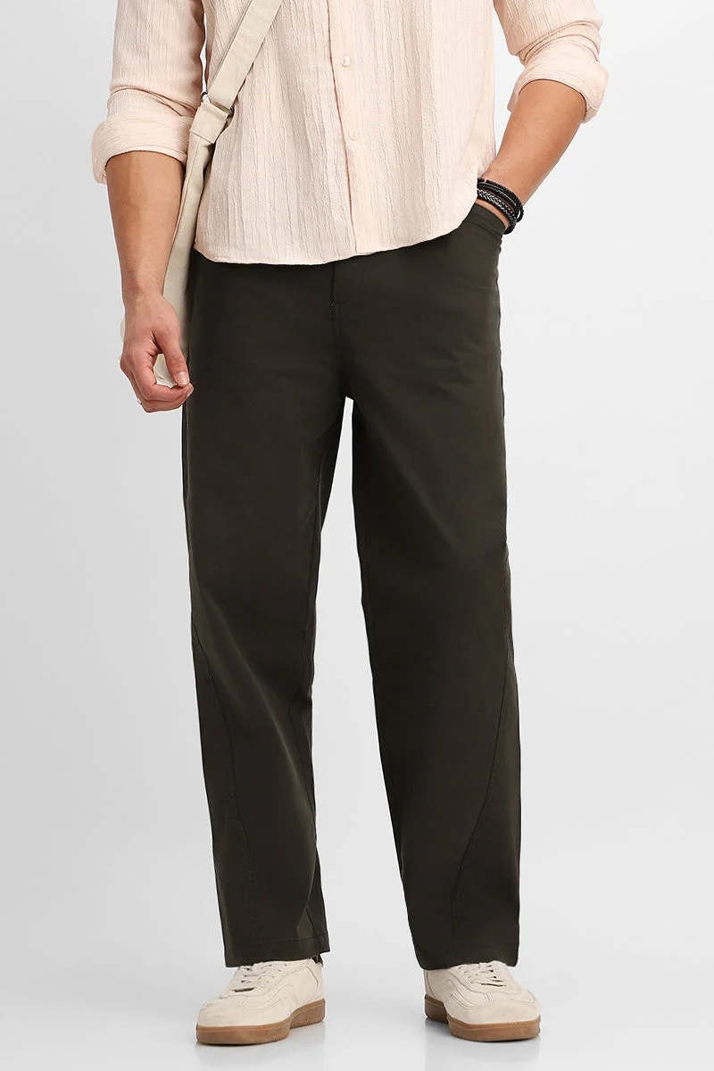 SNITCH Baggy Stretch Trousers